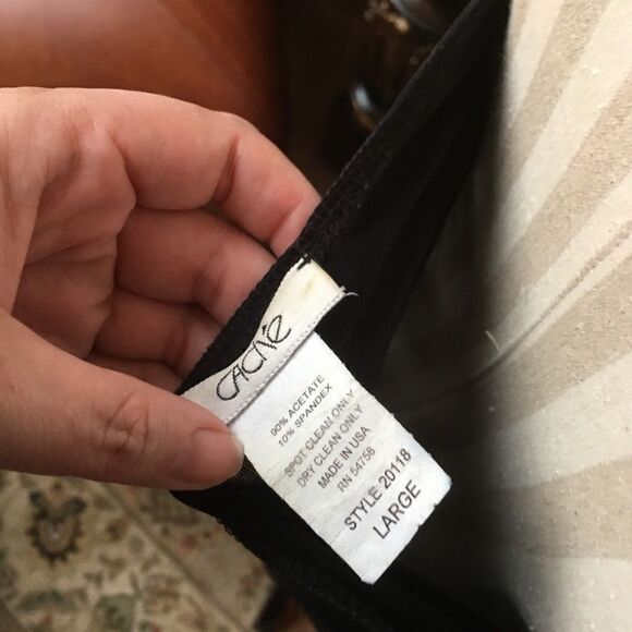 GORGEOUS CACHE Silk Lined Tank! - Picture 5 of 8